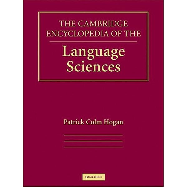 Cambridge Encyclopedia of the Language Sciences