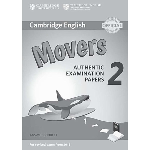 Cambridge English / Cambridge English Young Learners Test Movers 2, Answer Booklet