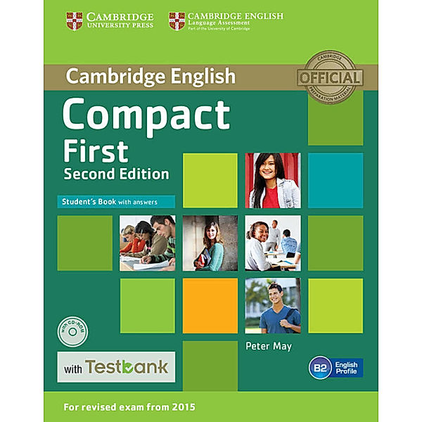 Cambridge English / Compact First - Student's Book with answers, with CD-ROM and Testbank