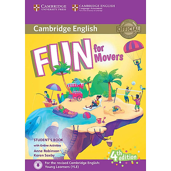 Cambridge English / Fun for Movers (Fourth Edition) - Student's Book with Audio-CD and online activities