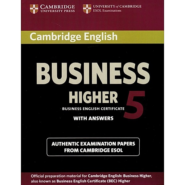 Cambridge English / Student's Book with answers
