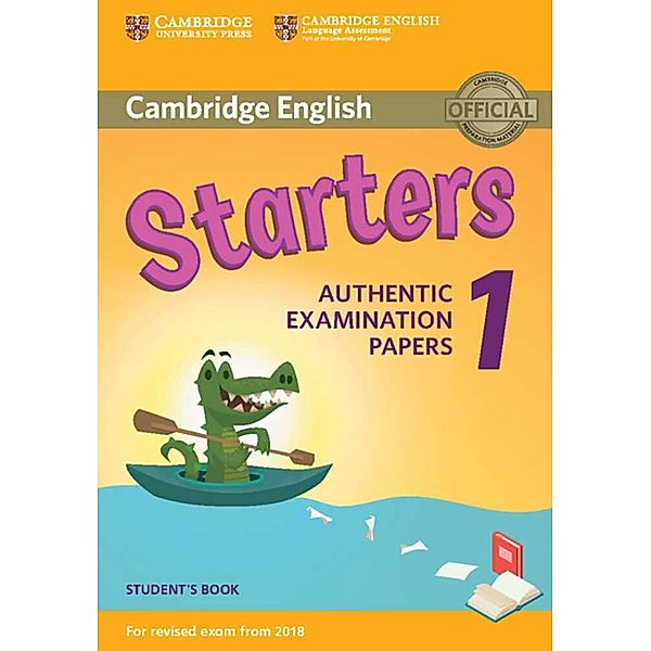 Cambridge English Young Learners Test Starters 1 for revised exam from 2018, Student's Book