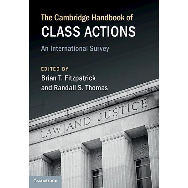 Cambridge Handbook of Class Actions / Cambridge Law Handbooks