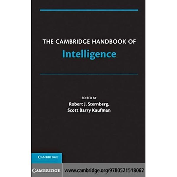 Cambridge Handbook of Intelligence