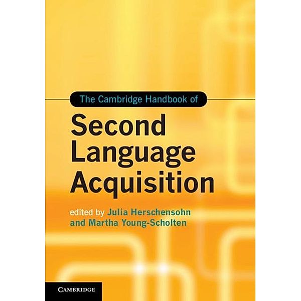 Cambridge Handbook of Second Language Acquisition