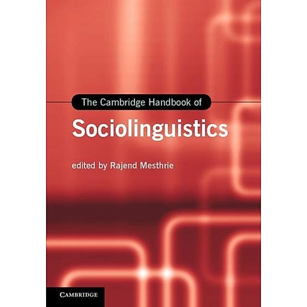 Cambridge Handbook of Sociolinguistics