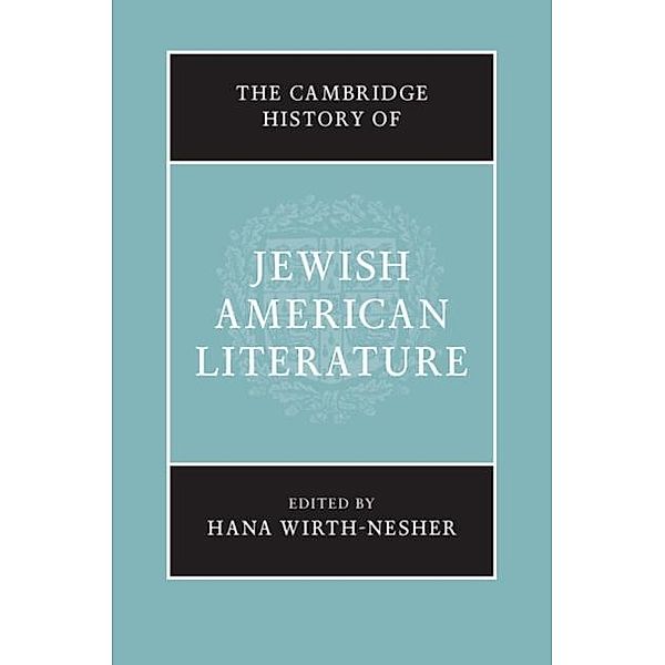 Cambridge History of Jewish American Literature