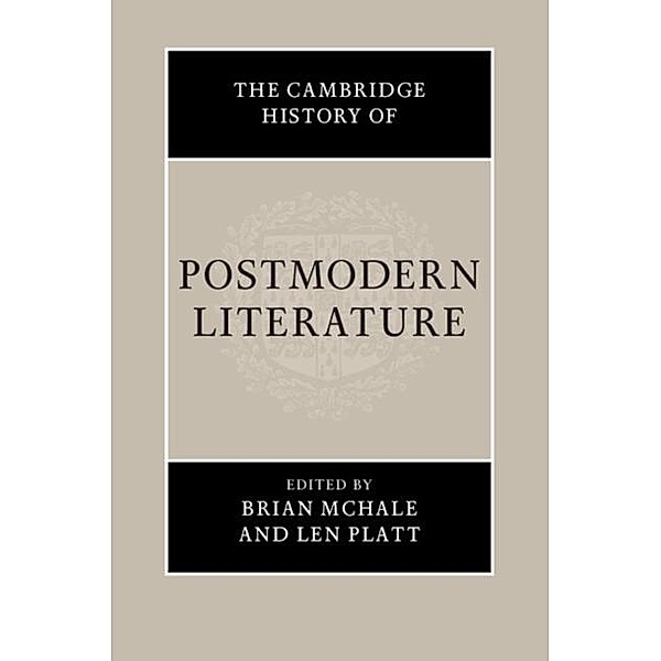 Cambridge History of Postmodern Literature