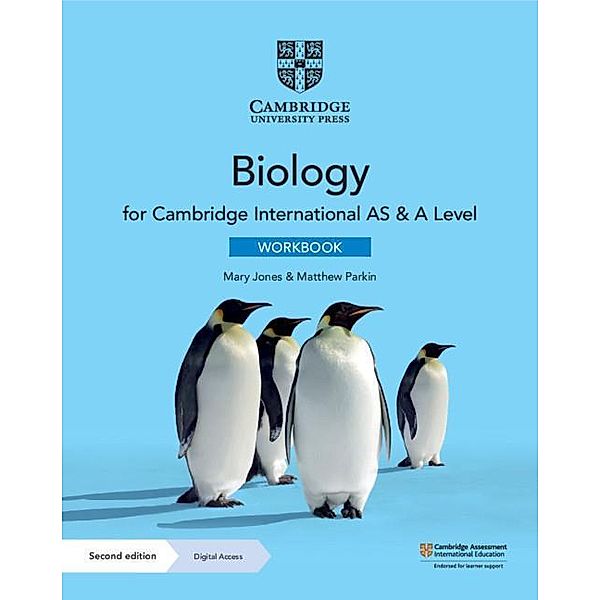 Cambridge International as & a Level Biology Workbook with Digital Access (2 Years), Mary Jones, Matthew Parkin