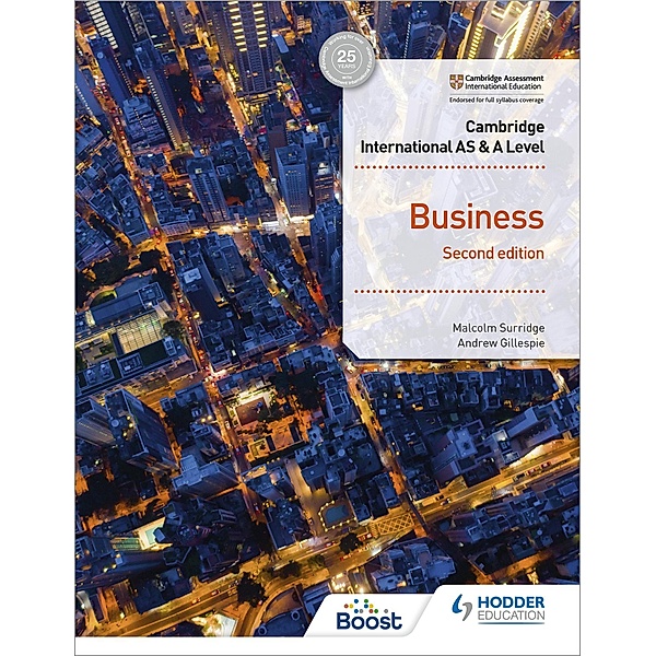 Cambridge International AS & A Level Business Second Edition, Malcolm Surridge, Andrew Gillespie