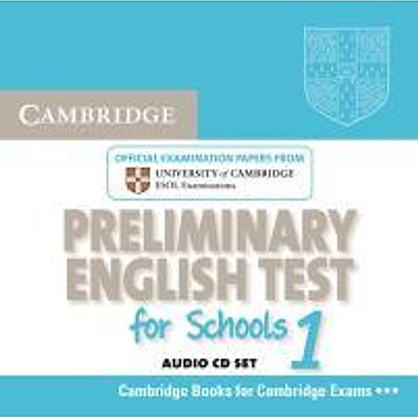 Cambridge Preliminary English Test for Schools 1, 2 Audio-CDs