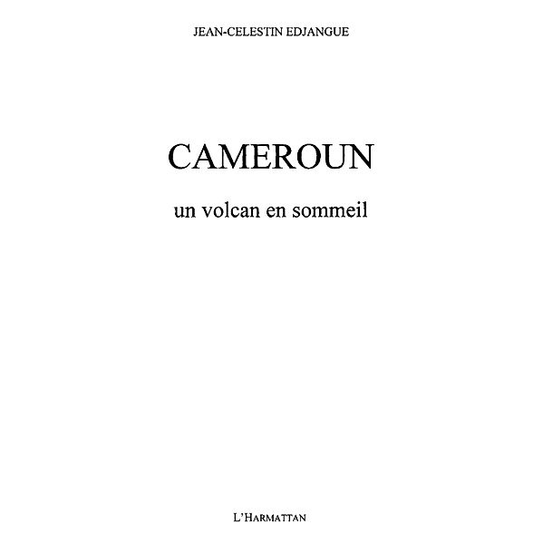 Cameroun / Hors-collection, Jean-Celestin Edjangue