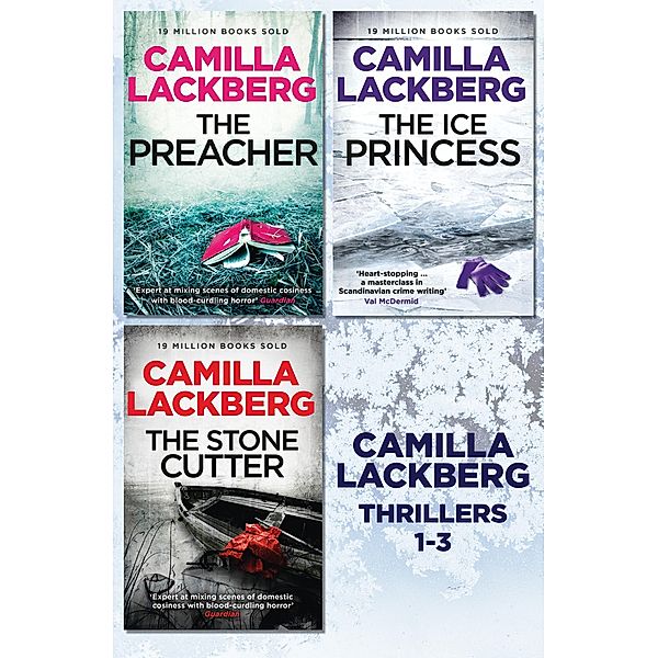 Camilla Lackberg Crime Thrillers 1-3, Camilla Läckberg