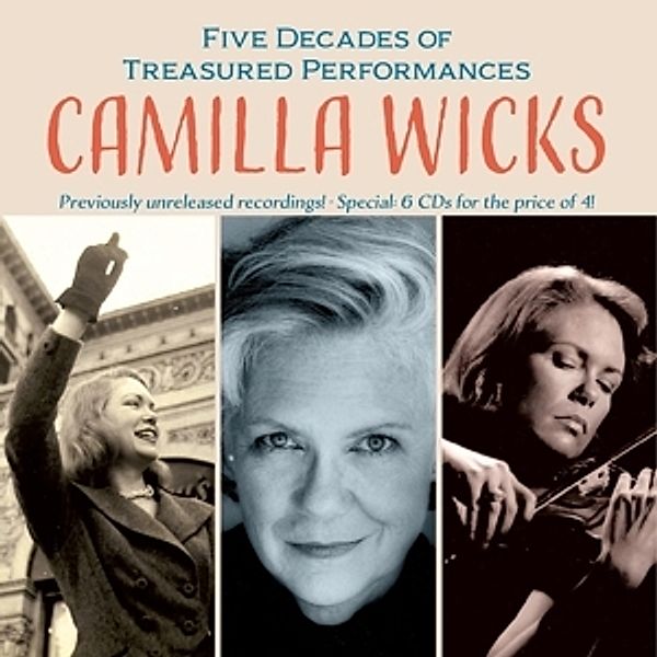 Camilla Wicks In Concert, Wicks, Diverse Orch.