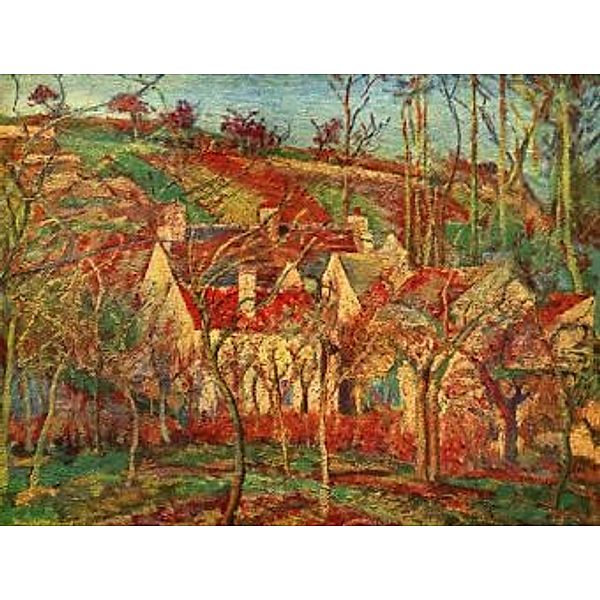 Camille Pissarro - Die roten Dächer - 500 Teile (Puzzle)