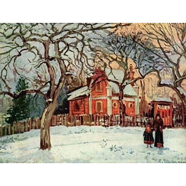 Camille Pissarro - Kastanienbäume in Louveciennes - 2.000 Teile (Puzzle)