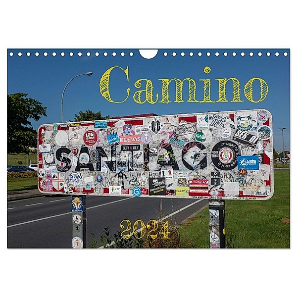 Camino 2024 (Wandkalender 2024 DIN A4 quer), CALVENDO Monatskalender, Raik Behr