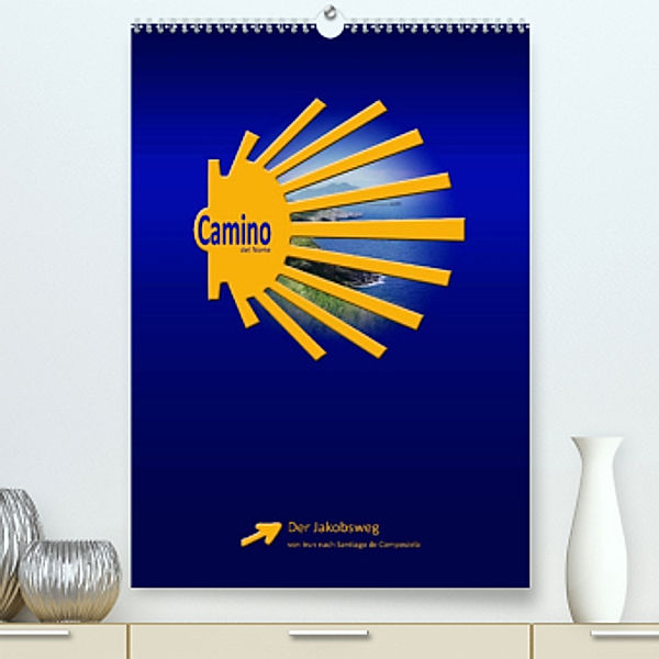 Camino del Norte (Premium, hochwertiger DIN A2 Wandkalender 2022, Kunstdruck in Hochglanz), Stefan Vossemer