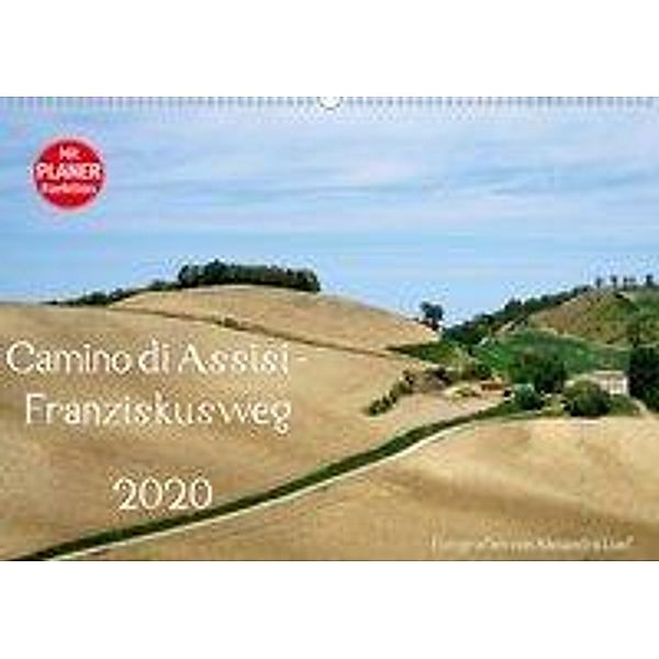 Camino di Assisi - FranziskuswegAT-Version (Wandkalender 2020 DIN A2 quer), Alexandra Luef