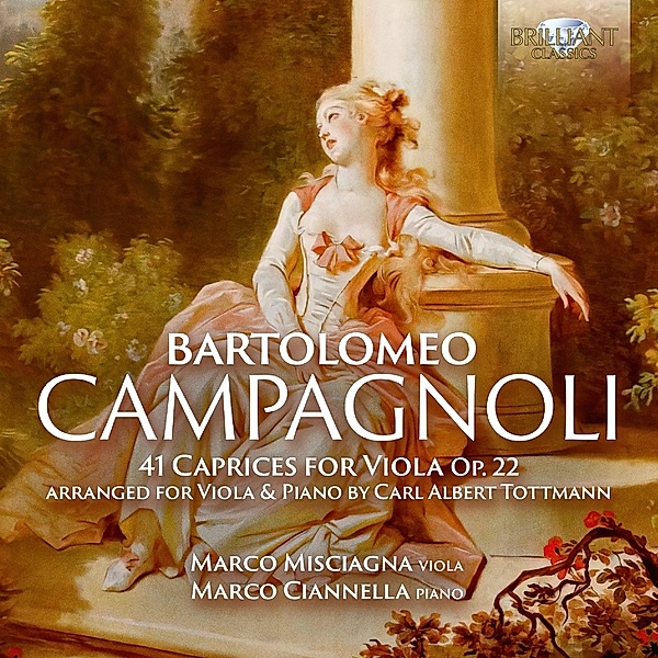 Campagnoli:41 Caprices For Viola Op.22, Marco Misciagna, Marco Ciannella