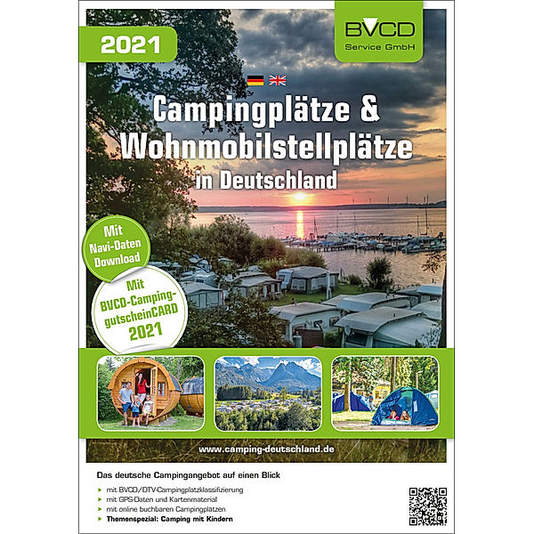 Campingplätze und Wohnmobilstellplätze in Deutschland 2021