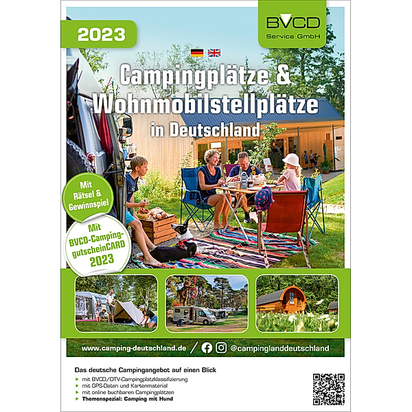 Campingplätze und Wohnmobilstellplätze in Deutschland 2023