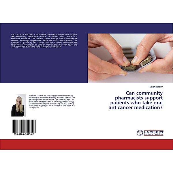 Can community pharmacists support patients who take oral anticancer medication?, Melanie Dalby