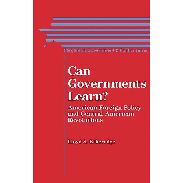 Can Governments Learn?, Lloyd S. Etheredge