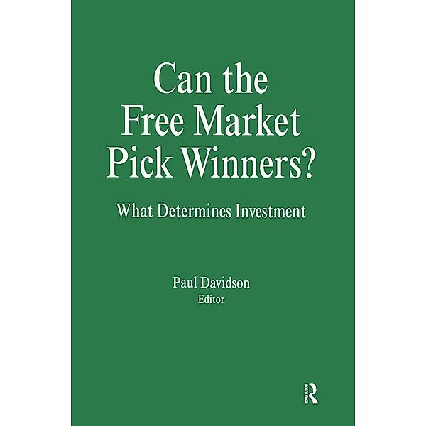 Can the Free Market Pick Winners?, Paul Davidson