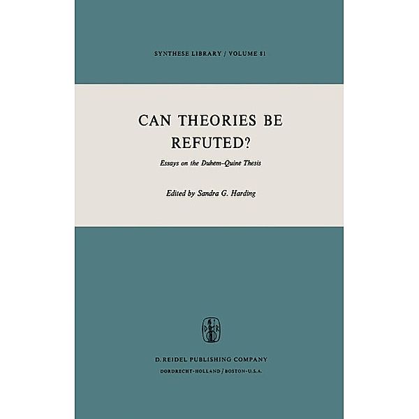 Can Theories be Refuted? / Synthese Library Bd.81