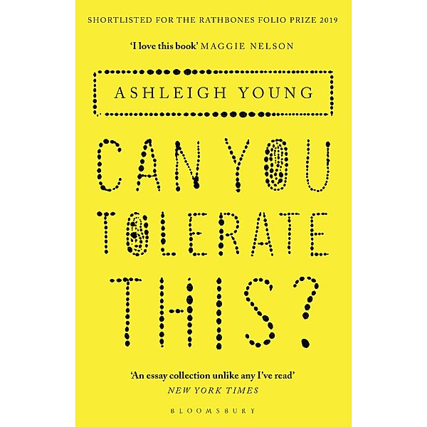Can You Tolerate This?, Ashleigh Young