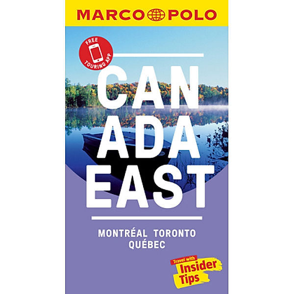 Canada East Marco Polo Pocket Travel Guide - with pull out map, Marco Polo