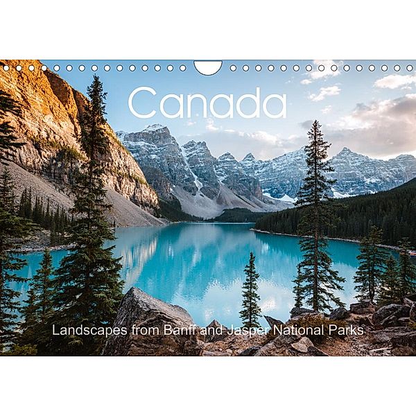 Canada - Landscapes from Banff and Jasper National parks (Wall Calendar 2023 DIN A4 Landscape), N N