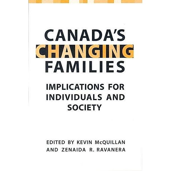 Canada's Changing Families