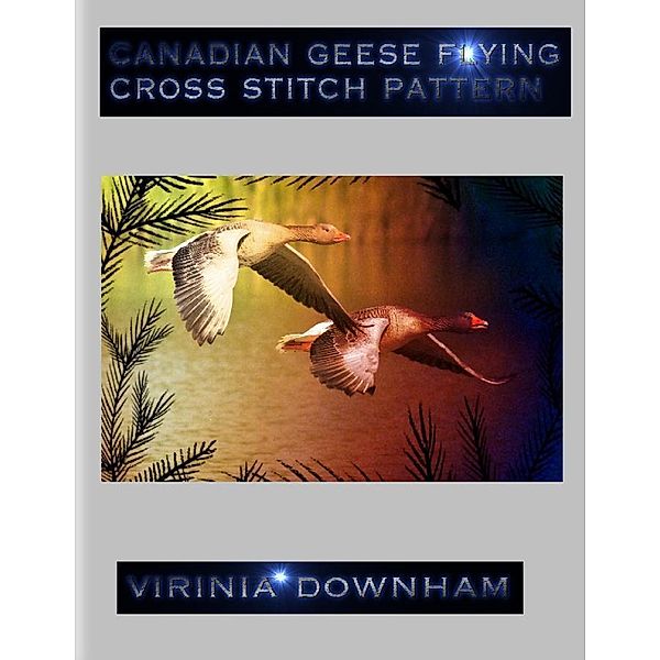 Canadian Geese Flying Cross Stitch Pattern, Virinia Downham