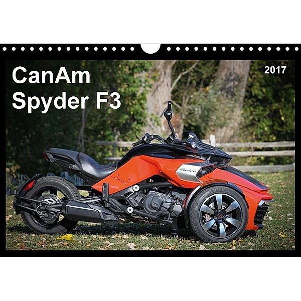 CanAm Spyder F3 (Wandkalender 2017 DIN A4 quer), Jürgen Wolff