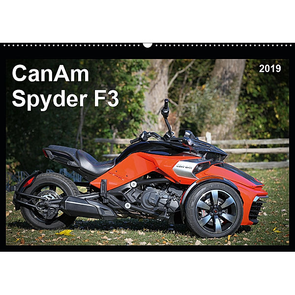 CanAm Spyder F3 (Wandkalender 2019 DIN A2 quer), Jürgen Wolff