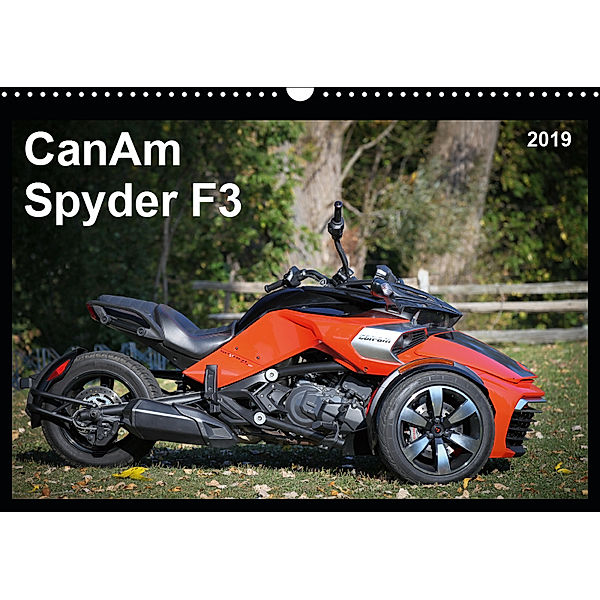 CanAm Spyder F3 (Wandkalender 2019 DIN A3 quer), Jürgen Wolff