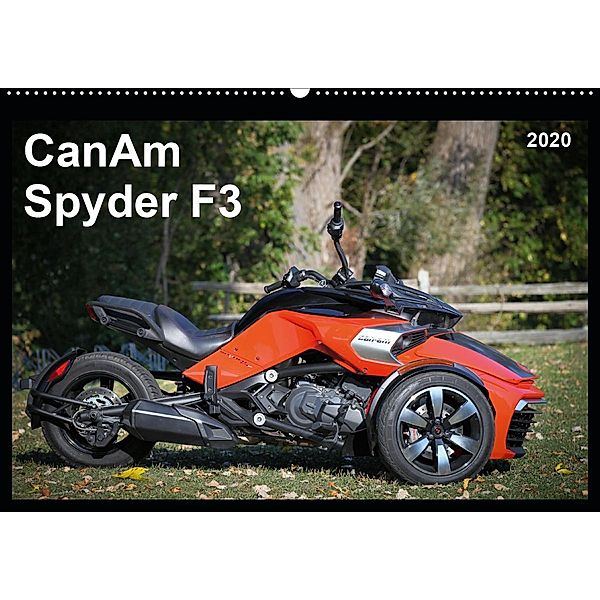 CanAm Spyder F3 (Wandkalender 2020 DIN A2 quer), Jürgen Wolff