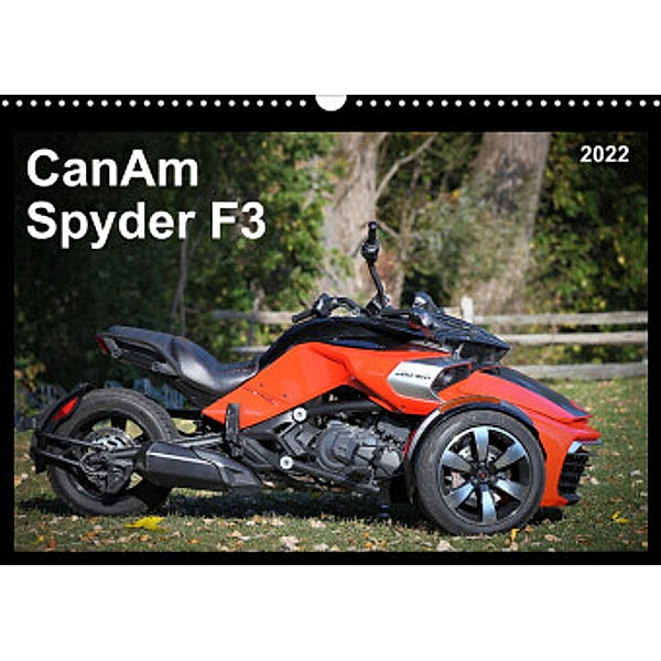 CanAm Spyder F3 (Wandkalender 2022 DIN A3 quer), Jürgen Wolff