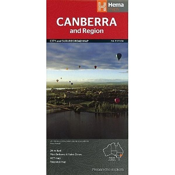 Canberra and Region Handy Map