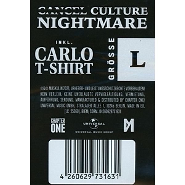 Cancel Culture Nightmare Tshirt Bundle-Größe L, Bass Sultan Hengzt Frank White