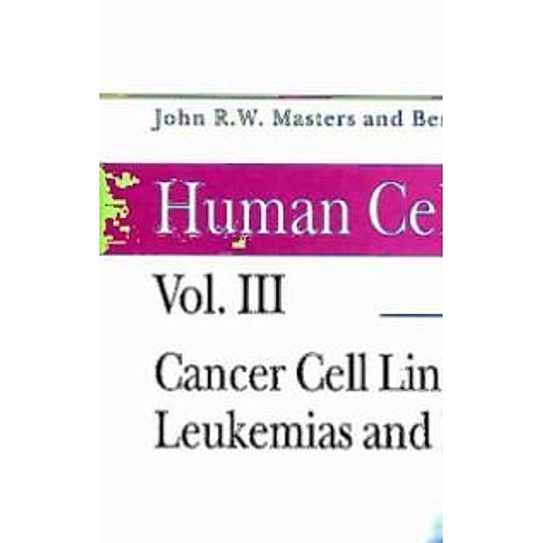 Cancer Cell Lines / Human Cell Culture Bd.3