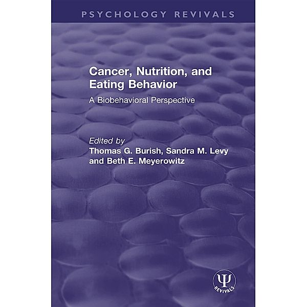 Cancer, Nutrition, and Eating Behavior