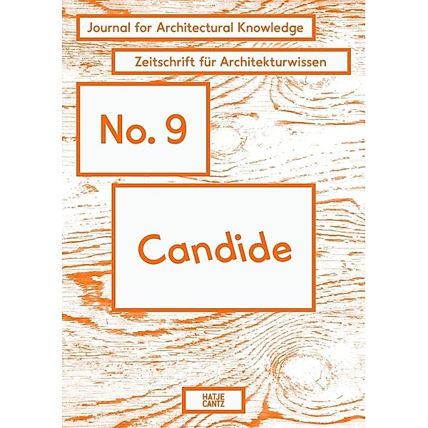 Candide. Journal for Architectural Knowledge.No.9