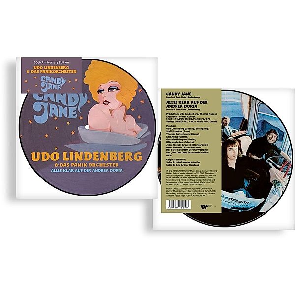 Candy Jane/Alles Klar Auf Der Andrea Doria, Udo Lindenberg & Das Panik-Orchester