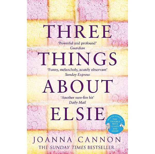 Cannon, J: Three Things About Elsie, Joanna Cannon