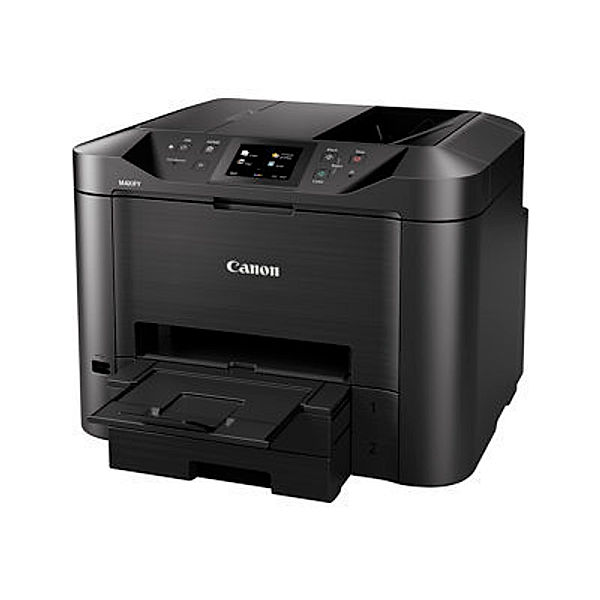 CANON MAXIFY MB5455 Schwarz A4 MFP Farb Drucker drucken kopieren scannen fax Wlan Lan Cloud-Link