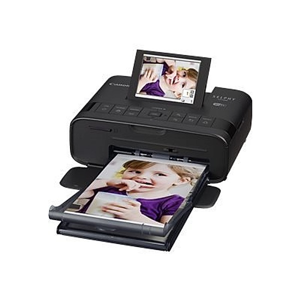 CANON SELPHY CP1300 schwarz Fotodrucker Display 8,1cm 3,2Zoll Wi-Fi Printing Airprint Speicherkarte USB
