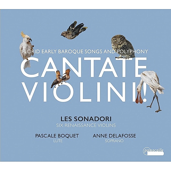 Cantate Violini!-Werke Für Barockvioline, Delafosse, Boquet, les Sonadori